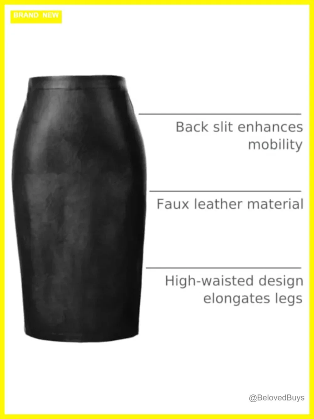 N/A sleek faux